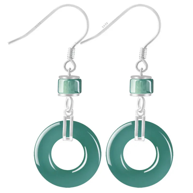 Fashion Ice Jade Women's Fashion Earrings Womens & Mens Apparel Fine Jewelery Accessories Fine Jewelery Fashion Ice Jade Women's Fashion Earrings