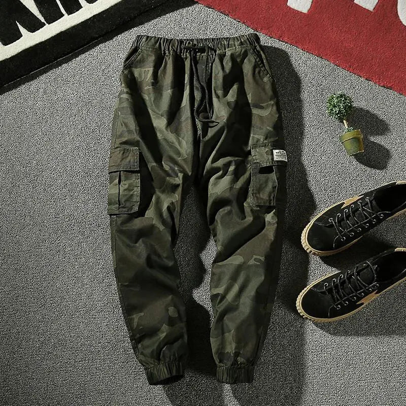 Mens Casual Fashion Loose Legged Camouflage Pants Womens & Mens Apparel Fine Jewelery Accessories Clothing
