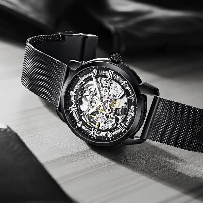 Automatic Fashion Men's Waterproof Mechanical Watch Womens & Mens Apparel Fine Jewelery Accessories