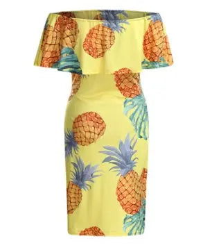 Womens Summer Fashion Off Shoulder Dress Womens & Mens Apparel Fine Jewelery Accessories