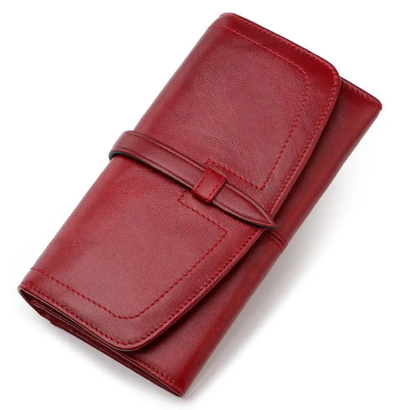 Long Zipper Retro Womens Wallet Large Capacity Womens Bag Womens & Mens Apparel Fine Jewelery Accessories