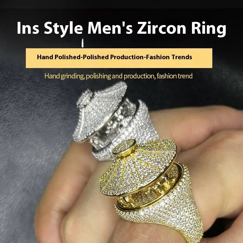 Personalized Hip Hop Ring Hip Hop Ear Accessories Womens & Mens Apparel Fine Jewelery Accessories Fashion Personalized Hip Hop Ring Hip Hop Ear Accessories