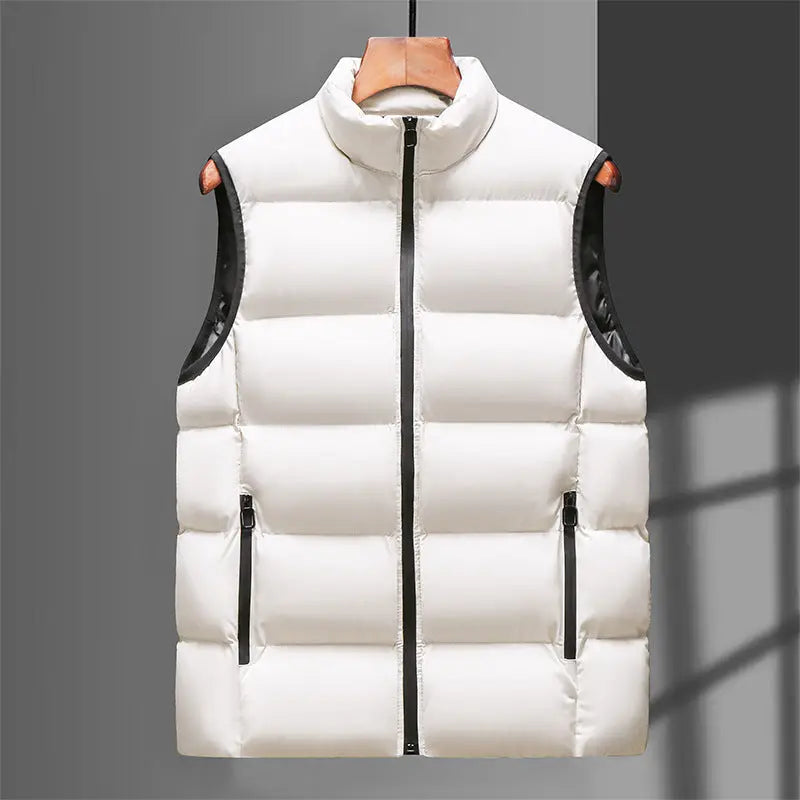 Men's Thickened Casual All-Match Vest Outerwear Cotton Waistcoat Womens & Mens Apparel Fine Jewelery Accessories Clothing