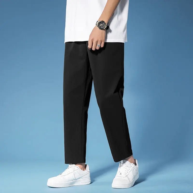Mens Fashion Casual Solid Color Pants Womens & Mens Apparel Fine Jewelery Accessories Clothing