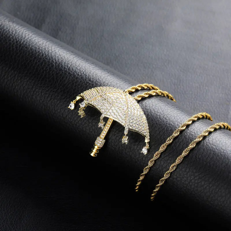 Hip-hop umbrella pendant Womens & Mens Apparel Fine Jewelery Accessories Fashion Hip-hop umbrella pendant