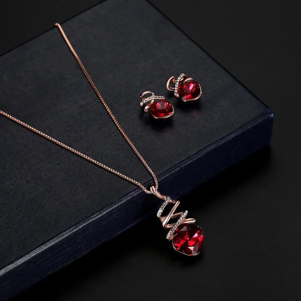 Jewelry Set Bridal Necklace Earrings Fashion Jewelry Set Womens & Mens Apparel Fine Jewelery Accessories Fine Jewelery Jewelry Set Bridal Necklace Earrings Fashion Jewelry Set