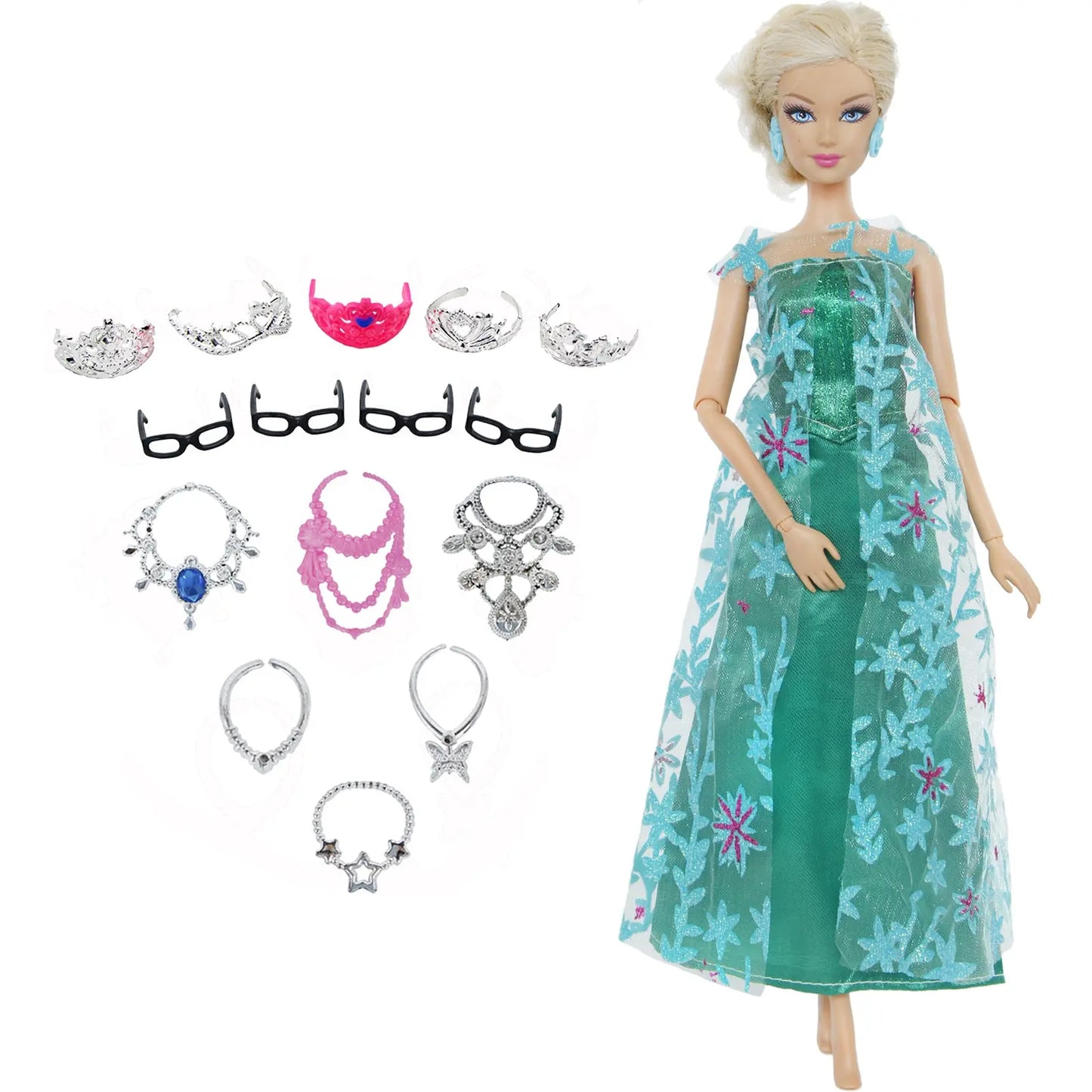 Sleeping Beauty 30cm Doll Dress Dress Apparel Womens & Mens Apparel Fine Jewelery Accessories