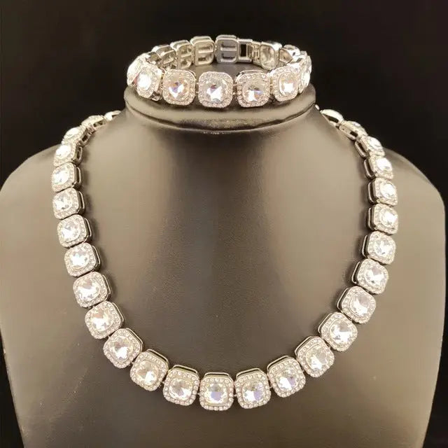 Hip Hop Zircon Necklace Womens & Mens Apparel Fine Jewelery Accessories Fashion Hip Hop Zircon Necklace