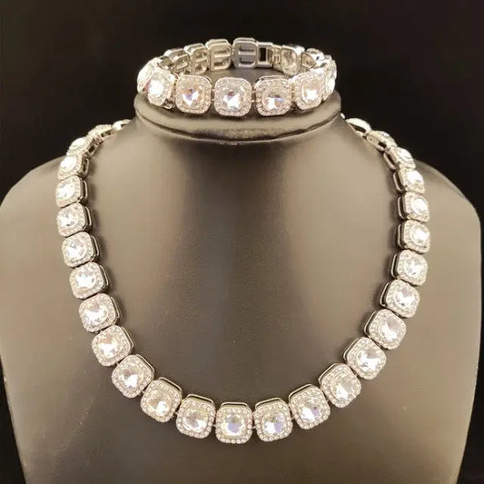 Hip Hop Zircon Necklace Womens & Mens Apparel Fine Jewelery Accessories Fashion Hip Hop Zircon Necklace