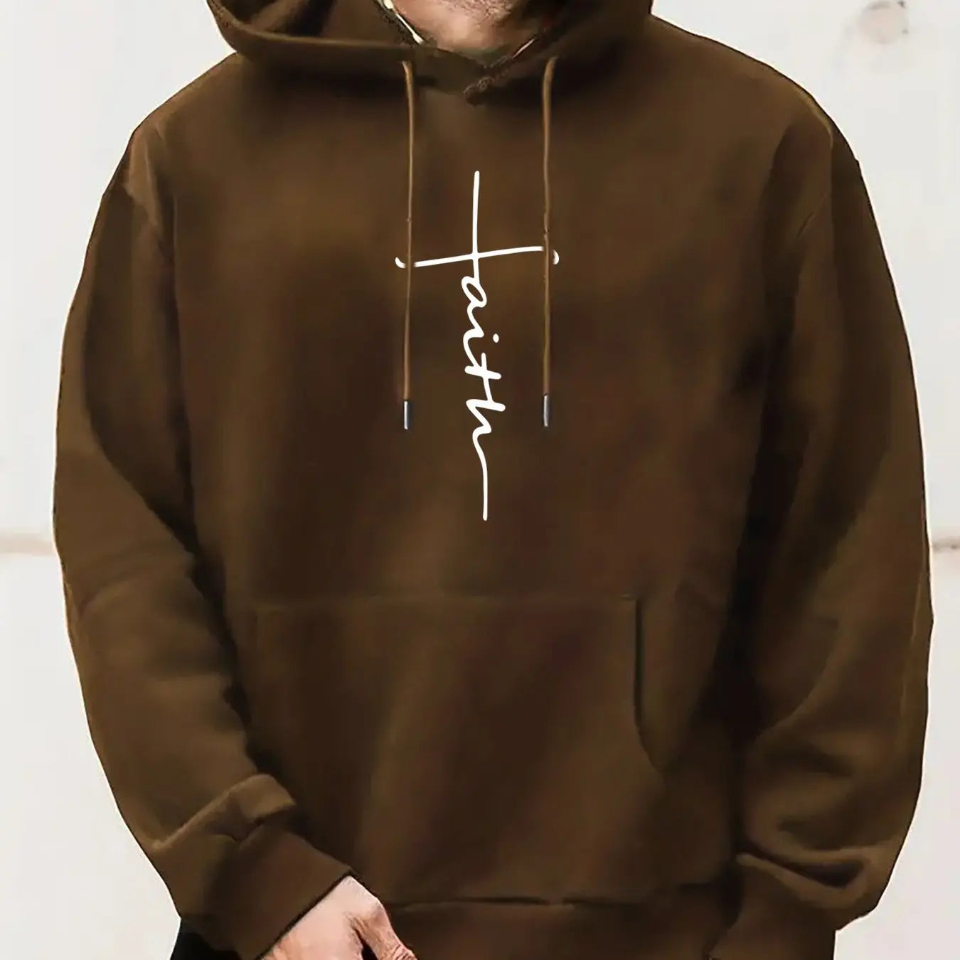 Men's Casual Printed Hoodie With Drawstring Womens & Mens Apparel Fine Jewelery Accessories Clothing