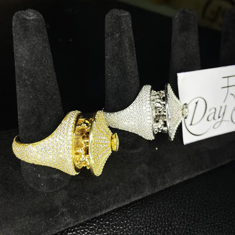 Personalized Hip Hop Ring Hip Hop Ear Accessories Womens & Mens Apparel Fine Jewelery Accessories Fashion Personalized Hip Hop Ring Hip Hop Ear Accessories