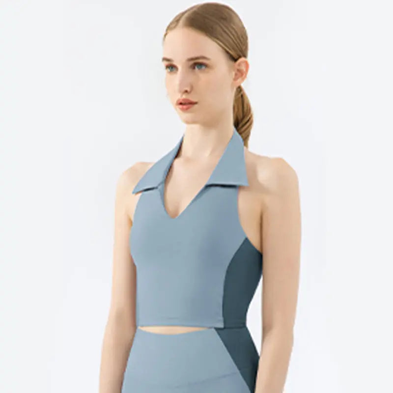 Sleeveless Sports Top Women's Pilates Workout Fitness Wear Womens & Mens Apparel Fine Jewelery Accessories