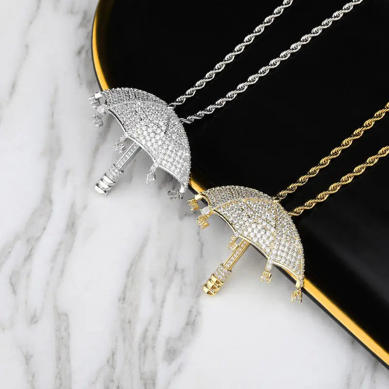Hip-hop umbrella pendant Womens & Mens Apparel Fine Jewelery Accessories Fashion Hip-hop umbrella pendant