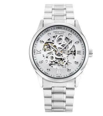 New Foreign Trade Luminous Mechanical Watches, Automatic Hollowing, Men's Fashion Trend, Steel Machinery Watches Womens & Mens Apparel Fine Jewelery Accessories Fashion New Foreign Trade Luminous Mechanical Watches, Automatic Hollowing, Men's Fashion Trend, Steel Machinery Watches