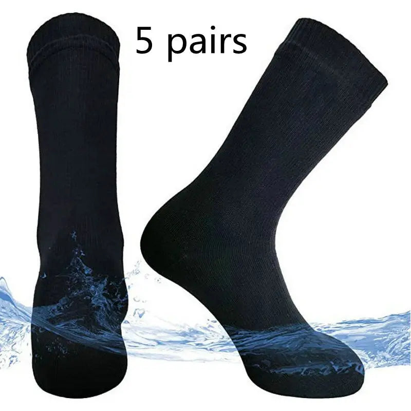 Waterproof Socks Autumn And Winter Thickening Breathable Cotton Men's Stockings Womens & Mens Apparel Fine Jewelery Accessories