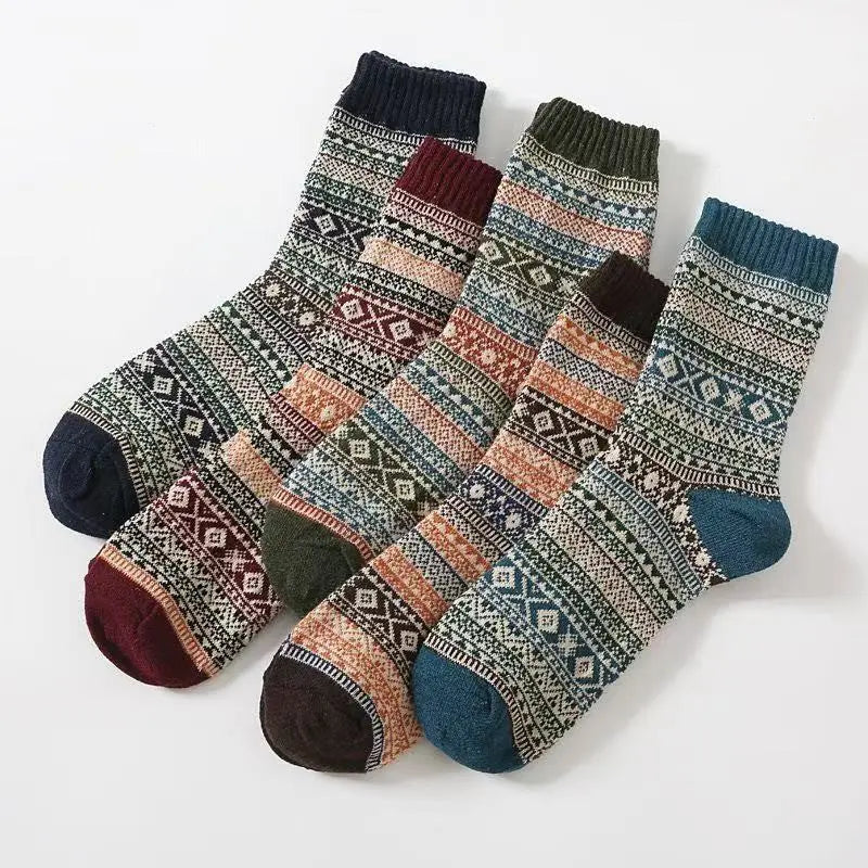 Men's Casual Thickened Thermal Wool Socks Womens & Mens Apparel Fine Jewelery Accessories Clothing