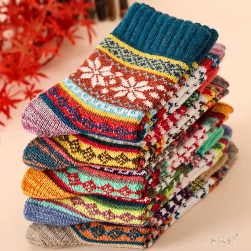Men's Casual Thickened Thermal Wool Socks Womens & Mens Apparel Fine Jewelery Accessories Clothing