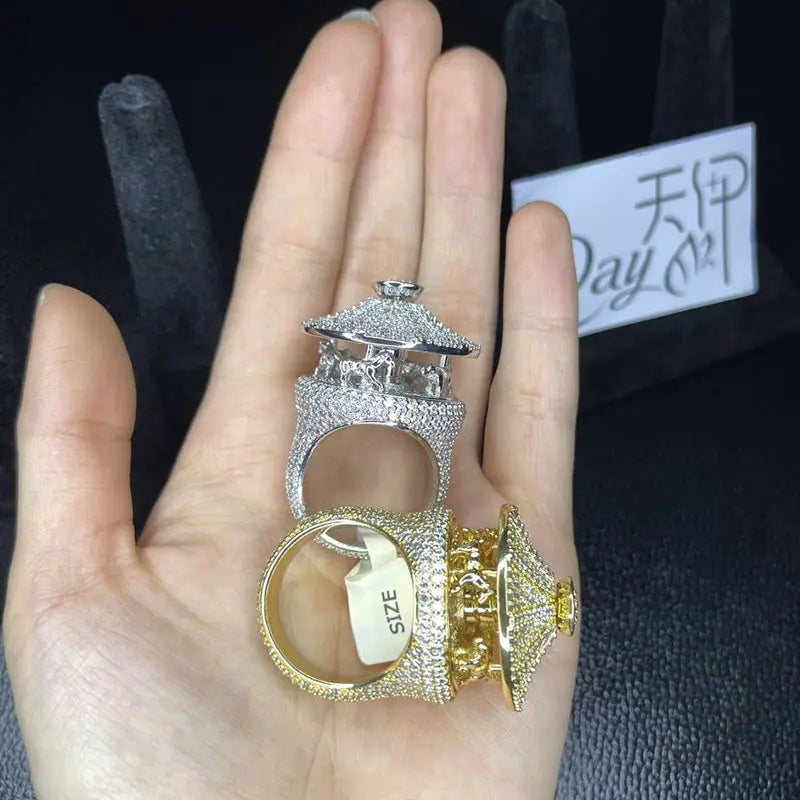 Personalized Hip Hop Ring Hip Hop Ear Accessories Womens & Mens Apparel Fine Jewelery Accessories Fashion Personalized Hip Hop Ring Hip Hop Ear Accessories