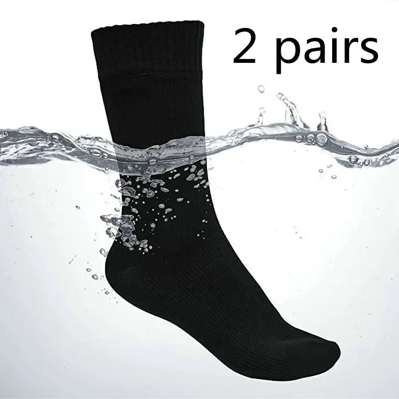 Waterproof Socks Autumn And Winter Thickening Breathable Cotton Men's Stockings Womens & Mens Apparel Fine Jewelery Accessories